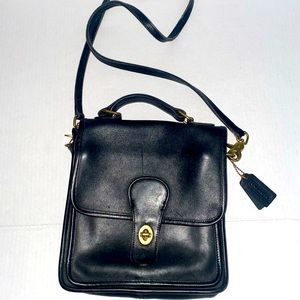 Vintage leather Coach purse
